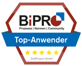 Auszeichnung BiPRO Top-Anwender